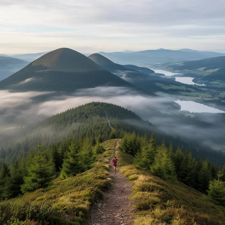 Crêtes des Hautes-Vosges, terrain de trail accessible depuis Gérardmer